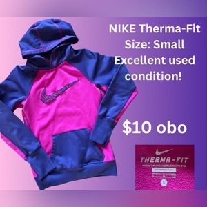 Pink & Purple Nike Hoodie